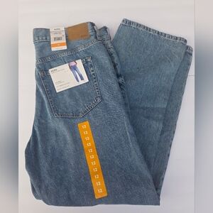 Aéropostale High Rise Baggy '90s Throwback Jeans | Medium Wash | Size 12 NWT